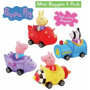 image of Mini Buggies (Peppa Pig) 4 Pack Of Figures