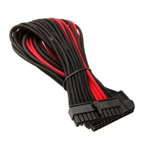Image of SilverStone ATX 24-pin cable 30cm - Black / Red