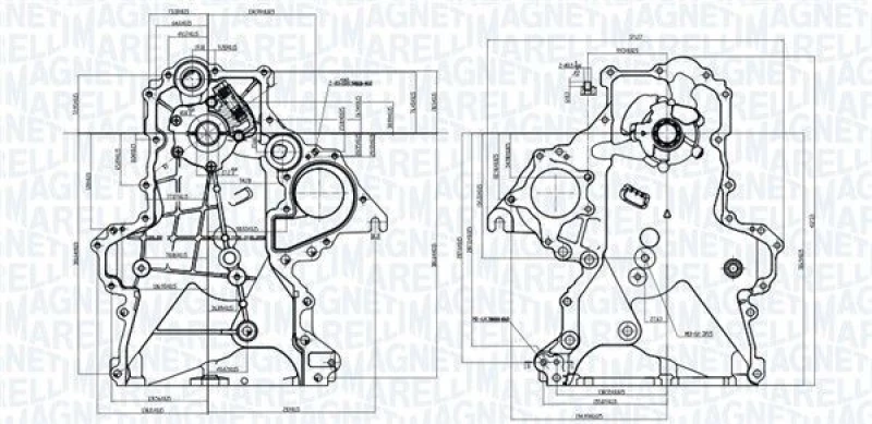 Image of MAGNETI MARELLI Oil Pump MAGNETI MARELLI 351516000137