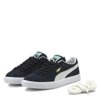 Image of Puma Suede VTG Trainers - Black