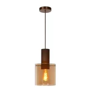 image of Toledo Vintage Pendant Light - Ø20cm - 1xE27 - Amber