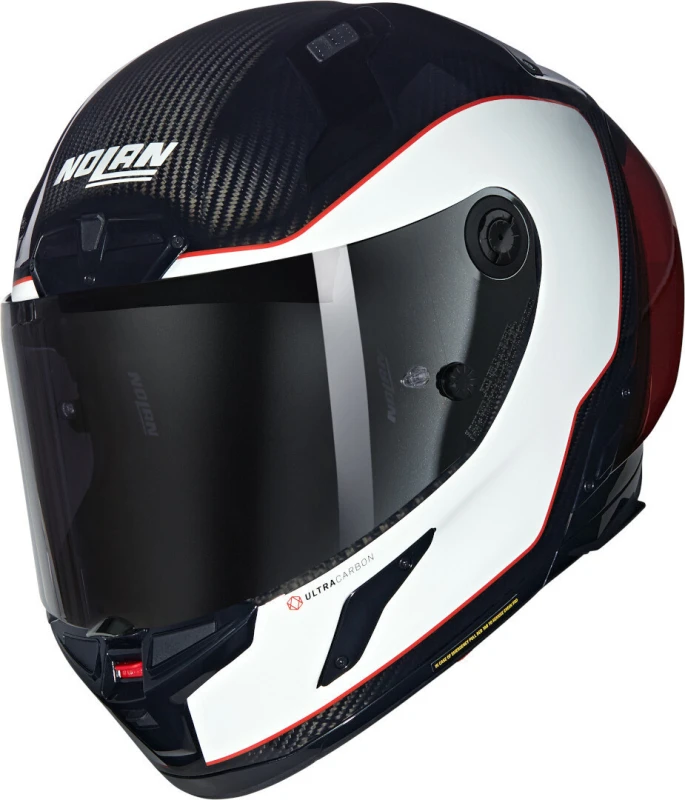 Image of Nolan X-804 RS Ultra Carbon Asso Di Picche Helmet, black-white-red, Size 2XL for Men