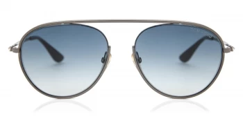 image of Tom Ford Keith Sunglasses Shiny Gumetal 08W 55mm