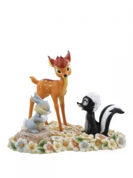 image of Enchanting Disney Enchanting Disney Pretty Flower Bambi Thumper and Flower