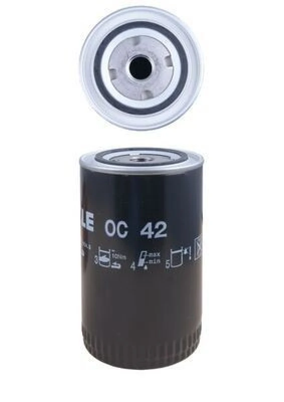 Image of MAHLE OC 42 Oil filter Spin-on Filter, with two anti-return valves Oil Filter (7)