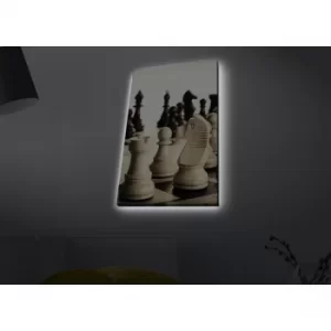 Image of 4570MDACT-052 Multicolor Decorative LED Lighted Canvas Painting