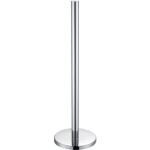 Image of Cooke Lewis Creation Silver Chrome effect Toilet roll holder W150mm
