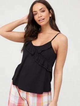 Image of Pour Moi Mix & Match Frill Detail Secret Support Cami - Black, Size 22, Women