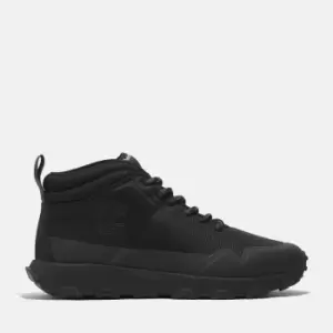 Image of Timberland Winsor Trail Waterproof Hiker For Men In All Black Black, Size 10