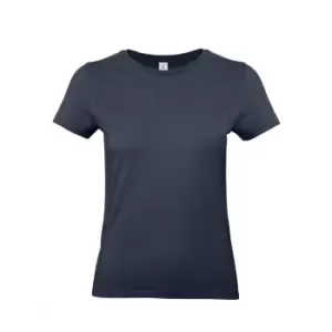 Image of B&C Womens/Ladies #E190 Tee (3XL) (Navy Blue)