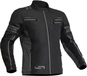 Image of Lindstrands Lysvik Waterproof Motorcycle Textile Jacket, black, Size 50, black, Size 50
