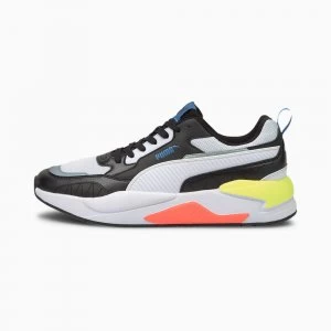 image of Mens PUMA X-Ray 2 Square Trainers, Black/White/Star Size 10 Shoes