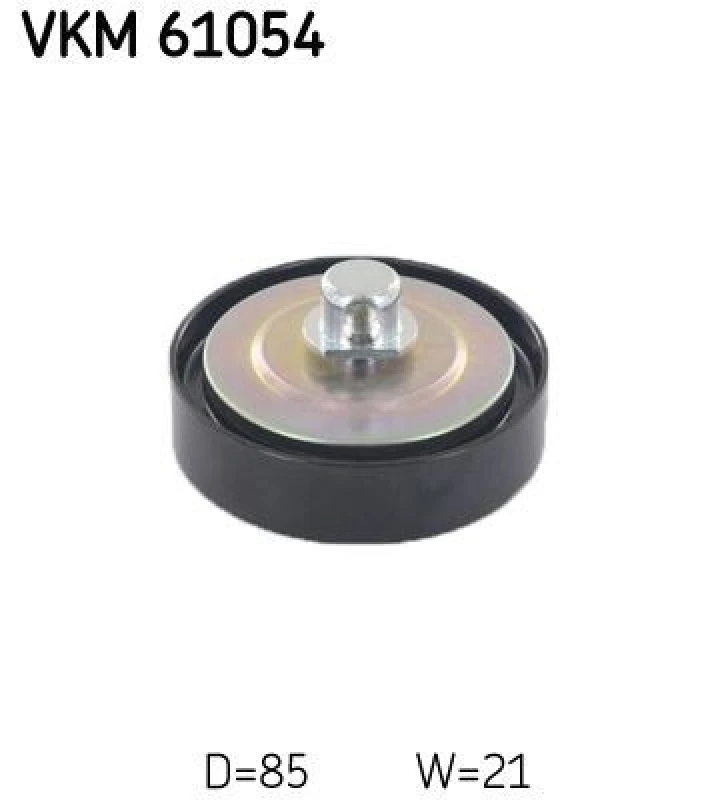 Image of SKF Deflection / guide pulley, V-ribbed belt SKF VKM 61054