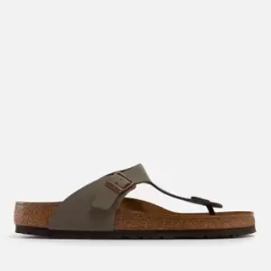 Image of Birkenstock Mens Gizeh Toe-Post Sandals - Stone - UK 9.5