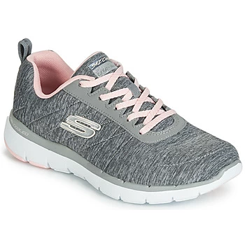 image of Skechers FLEX APPEAL 3.0 INSIDERS womens Shoes Trainers in Grey