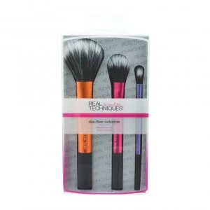 Image of Real Techniques Duo-Fiber Collection Gift Set 3 x Brushes