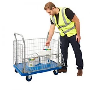 Image of GPC Shelf Trolleys Blue Lifting Capacity Per Shelf: 300kg 600mm x 880mm x 900mm
