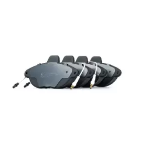 Image of RIDEX Brake pad set FIAT,PEUGEOT,CITROEN 402B0307 9404251518,1617250580,425126 425150,425454,E172050,71711135,71770132,71770986,77362238,77365928