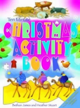 Image of Ten Minute Christmas Activity Book by Bethan James Paperback