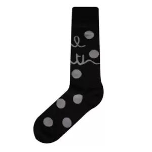 Image of Paul Smith Virgile Socks Mens - Black