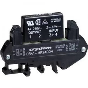 image of Crydom DRA1 MP240D4 DIN Rail Mount Solid State Relay AC