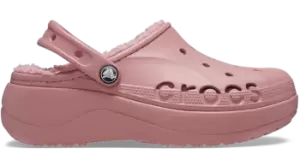 Image of Crocs Baya Platform Lined Clogs Women Blossom 4