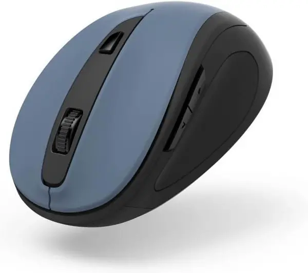 image of Hama MW-400 V2 Optical 6-Button Wireless Mouse, Ergonomic 1600 Dpi Blue HAM-479761