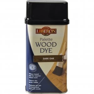 Liberon Palette Wood Dye Dark Oak 250ml