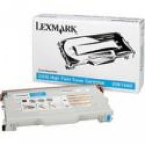 image of Lexmark 20K1400 Cyan Laser Toner Ink Cartridge