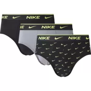 Image of Nike 3 Pack Briefs Mens - Multi