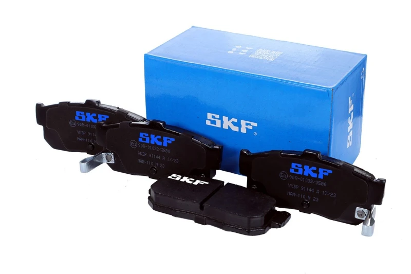Image of SKF VKBP 91144 A Brake pad set with acoustic wear warning Brake Pad Set,disc brake (402)