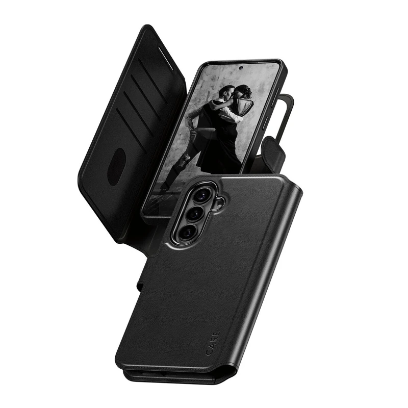 Image of PanzerGlass PanzerGlass CARE by Tango 2-in-1 Wallet Case w. Qi Samsung Galaxy S26+ CR21503