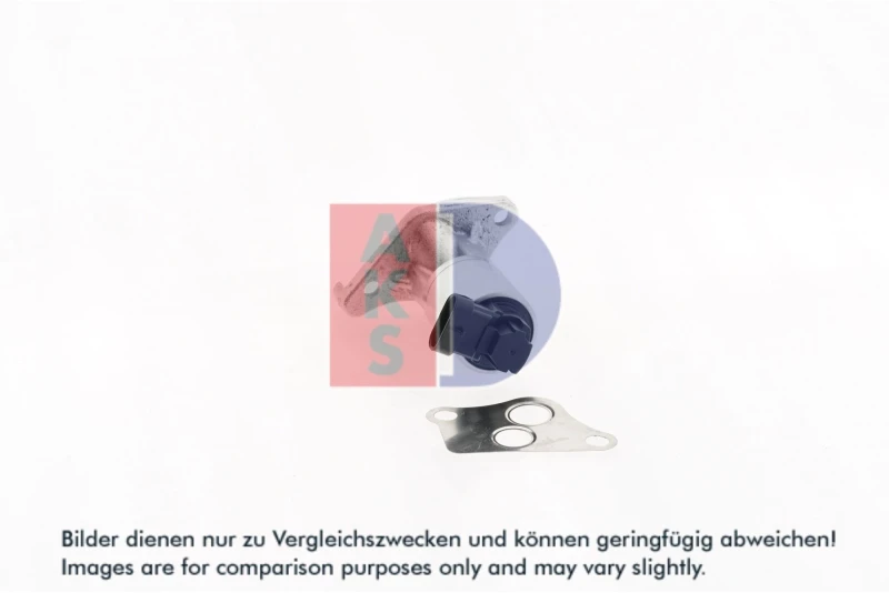 Image of AKS DASIS 155033N EGR valve Electric, with gasket/seal EGR Valve (1145)