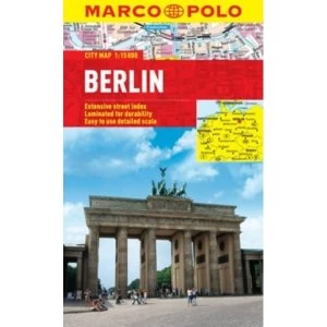 image of Berlin Marco Polo City Map by Marco Polo (Sheet map, folded, 2012)