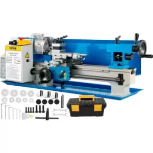 Image of VEVOR Mini Metal Lathe, Metal Lathe Machine 7x14" Metal Lathe 50-2500 RPM 550W Mini Bench Lathe 0.75HP Variable Spindle Speed Milling Machine for Mini