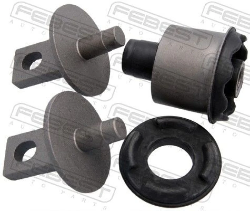 Image of Trailing arm / Suspension arm bush FEBEST HAB-155