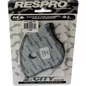 Image of Respro City Filter Twin Pack - Grey