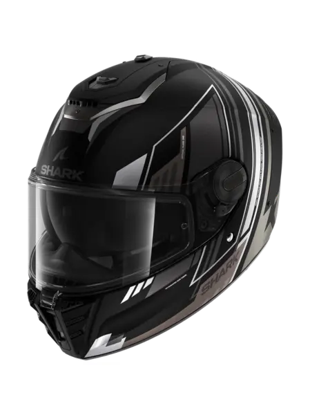 Image of Shark Spartan RS Byhron Mat Black Anthracite Chrom KAU Full Face Helmet M