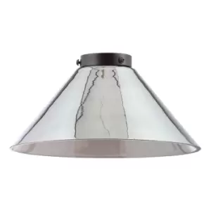 image of Inlight Algol Coolie 250mm Easyfit Lamp Shade Smoke Glass