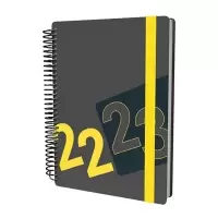 Image of Collins Delta A5 Day to Page Mid-Year Diary 2022/2023 - Yellow 817981
