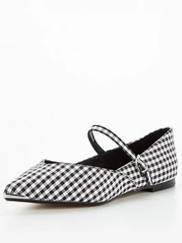 Image of Ted Baker Pointy Flat shoe - Black, Size 41, Women