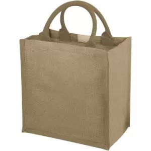 Image of Bullet Chennai Jute Gift Tote (30 x 19 x 30cm) (Natural)