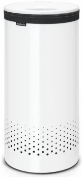 image of Brabantia 35 Litre Laundry Bin - White