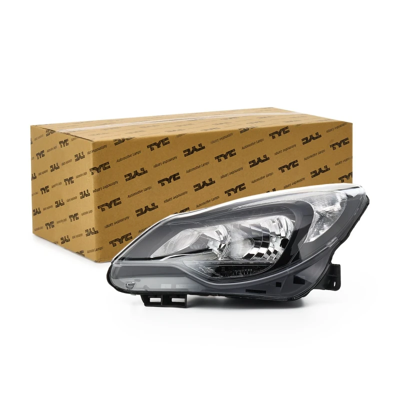 Image of TYC 20-12630-15-2 Headlights H1, with electric motor, Left Headlight (259)