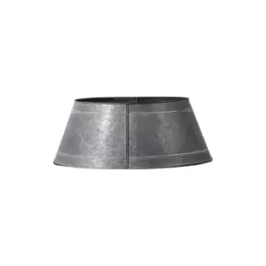Image of Gallery Interiors Starry Tree Skirt Grey/Gold Large