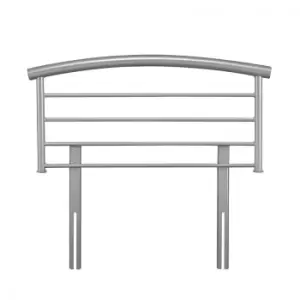 Image of Serene Brennington 3ft Single Silver Metal Headboard