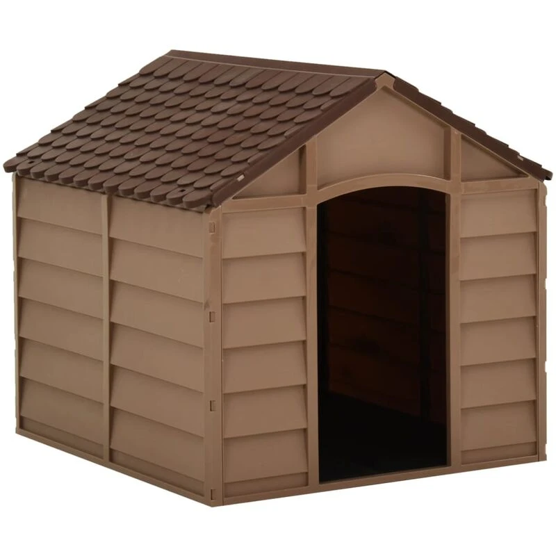 Image of VIDAXL Dog House Brown 71x71.5x68cm pp Vidaxl 8720286350874