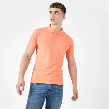 Jack Wills Eaton Stretch Polo - Orange