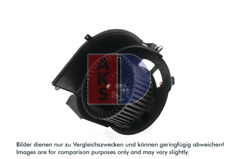 Image of AKS DASIS 058110N Blower Motor for left-hand drive vehicles Interior Blower (2669)