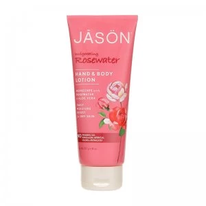 Image of Jason Invigorating Rosewater Hand And Body Lotion 227g